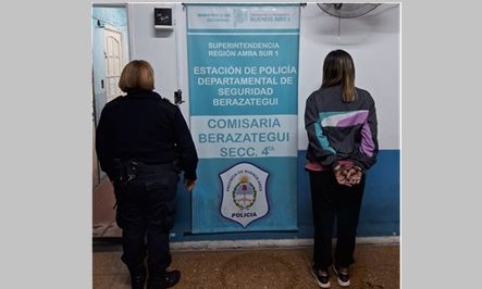 Berazategui – Una mujer detenida por tráfico de drogas en Hudson